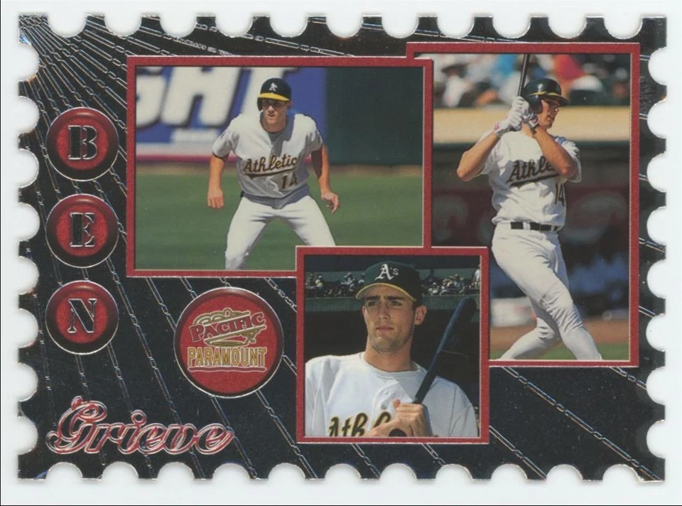 1998 Pacific Paramount Special Delivery Ben Grieve Oakland Athletics #14 C18 - Image 1 of 2