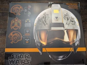 Star Wars The Black Series Trapper Wolf Electronic Helmet by Hasbro - Picture 1 of 5