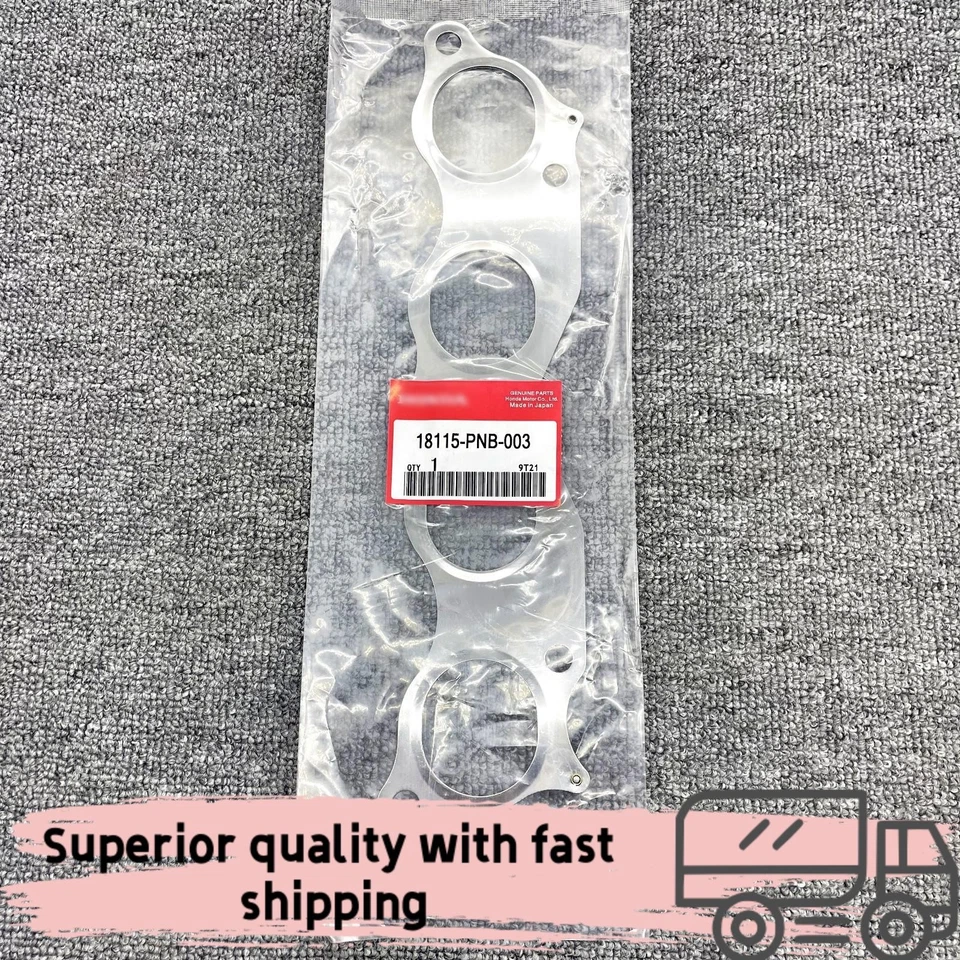 New 18115-PNB-003 Exhaust Manifold Gasket For Honda Acura K20A2 K20Z1 K20Z3 K24A Foto 1 de 4