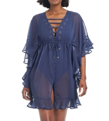 Bleu Rod Beattie Edición Limitada Gypset Caftán Cubrir Talla Pequeña Paloma Foto 1 de 4