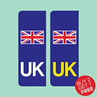 UK Car Number Plate Sticker. Vans, Lorrys, Caravan - UK, Union Jack, EU, Europe