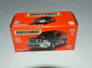 MATCHBOX GRABAG METALLO 2021 - NISSAN NV VAN NERO - Foto 1 di 3