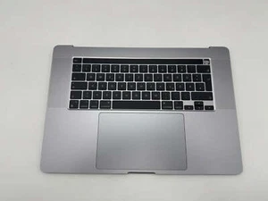 MacBook Pro 16" 2019 A2141 Grau Topcase Tastatur Trackpad Akku QWERTZ #T774 - Bild 1 von 10
