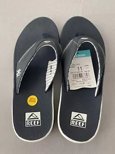 REEF FANNING X MLB NYY YANKEES SANDALS FLIP FLOPS W/ BOTTLE OPENER Size 11 - Picture 1 of 6