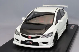 1/18 Ignition Model Honda CIVIC (FD2) TYPE R White *with carbon bonnet IG2827 - Picture 1 of 3