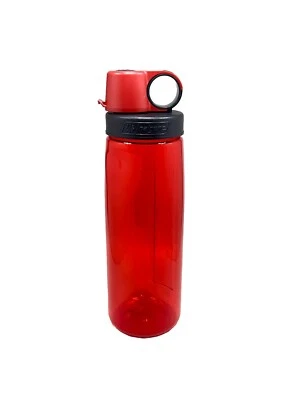 ⚡️ Trinkflasche NALGENE OTG 0,7 L Rot Outdoor Sport Fitness Fahrrad Wasser Neu - Bild 1 von 4