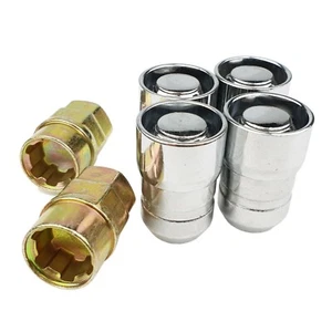 Felgenschloss Radmuttern 1/2" 20 UNF Kegelbund für Jeep Wrangler Cherokee Dodge - Bild 1 von 5