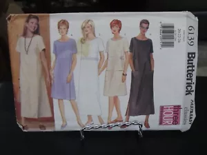 Butterick 6139 Misses A-Line Dress Pattern - Size 20 / 22 / 24 - Picture 1 of 1