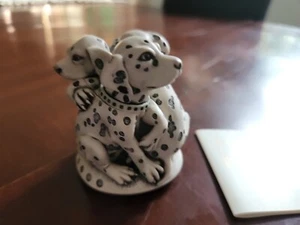 Harmony Kingdom Treasure Jests -  SOFT SPOT - Dalmatians Trinket Box  - Picture 1 of 3