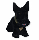 Stable Figurine Chien Scottish Terrier Dansante H 22 CM Noir Grand Décorative
