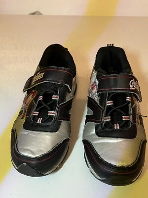MARVEL AVENGERS IRON MAN Tenis Iluminados Zapatos Atléticos Talla 12 (Niño Pequeño Usado Foto 1 de 4