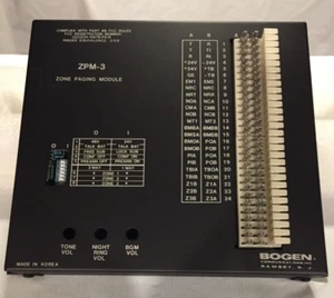 Bogen Zone Paging Module, ZPM3, , Open Box - Picture 1 of 5