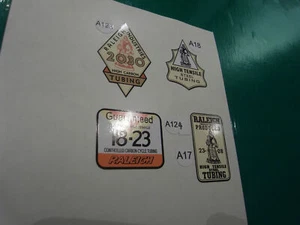 Vintage Raleigh Industries Tubature Adesivi Scelta per Raleigh,BSA,Rudge,Humber - Picture 1 of 1