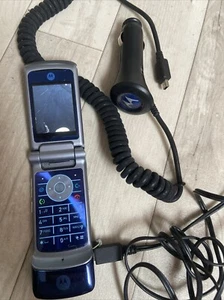 Motorola KRZR K1 - Blue Spares Or Repair - Picture 1 of 7