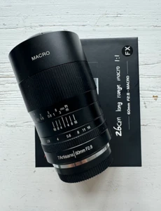 7 Artisans 60mm F2.8 II Macro Lens For Fujifilm FX-Mount Cameras - Picture 1 of 4