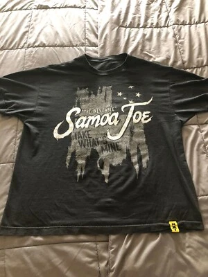 Camisa Usada WWE XL Samoa Joe Auténtica NXT Para Hombre Envío Gratis Foto 1 de 4