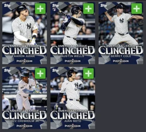[DIGITAL] Topps Bunt - Clinched 24 S1 - New York Yankees Team Color - Pick - Picture 1 of 1