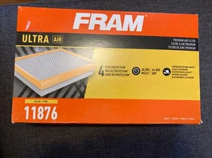 Fram Ultra Air Premium Air Filter Compatible with Audi VW #11876 New 40,000 mile - Picture 1 of 2