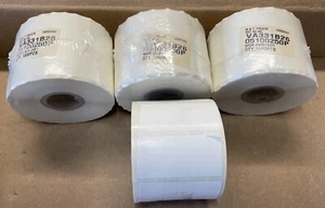 2” x 1” Rolled Labels with Perforations, 1000 Per Roll, 3+ Rolls, Zebra Printer - Picture 1 of 6