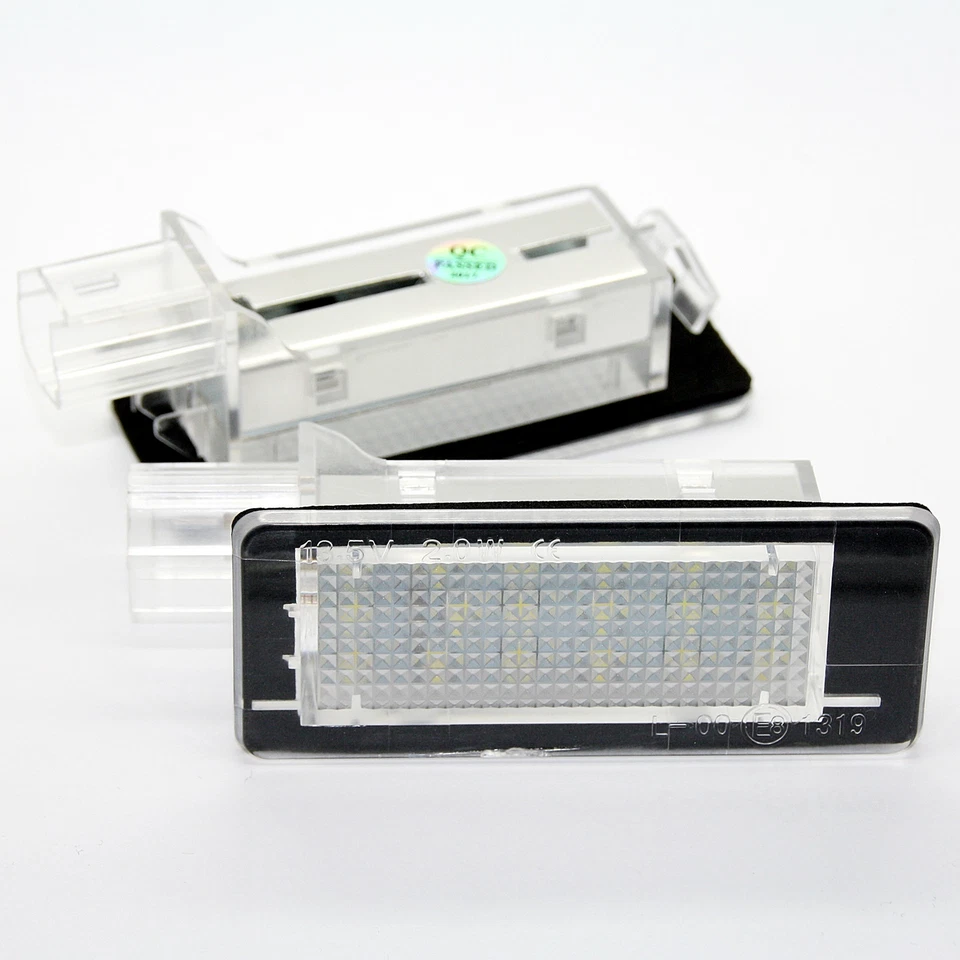 2x Luce Targa Adatto A per Dacia Duster Lodgy Logan MCV LED Moduli - Bild 1 von 1