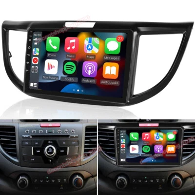 4+64GB For Honda CR-V 2012-2016 10" Android 13 Stereo Car Radio GPS WIFI CarPlay - Image 1 of 4