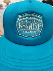 Luc Belaire France Blue Snapback Hat Men Unisex Sparkling Wine Champagne NWOT - Picture 1 of 4