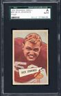 1952 Bowman Small #59 Jack Jennings Proof - Sgc Authentic - George Moll Archive