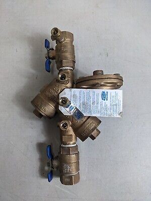 Zurn Wilkins 1   975XL Reduced Pressure Backflow Preventer Brass 1-975XL • 349$