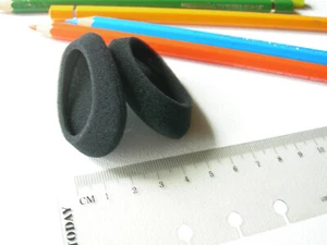2 ovale Ohrpolster Schaumstoff passend an Sony MDR-101 Kopfhörer MDR101 MDR 101  - Bild 1 von 4