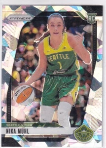 2024 WNBA Prizm Panini Basketball No. 75 Nika Mill Rookie Ice Prizm - Picture 1 of 2