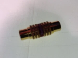 Amp Radio Shack Gold Plated Audio Connector RCA-RCA Adapter Adaptor Connector - Picture 1 of 1