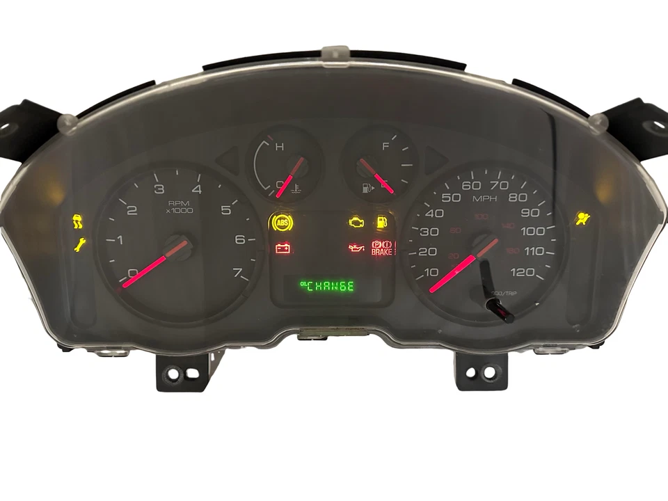 Cuadro de instrumentos velocímetro 06 Ford Freestyle tablero medidores 180.225 millas Foto 1 de 3