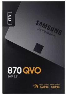 Samsung Ssd 870 QVO 1TB SATA 2.5 MZ-77Q1T0BW - Foto 1 di 4