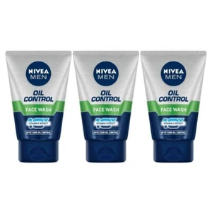 Nivea Oil Control Face Wash 100ml Pack of 3 - Picture 1 of 7