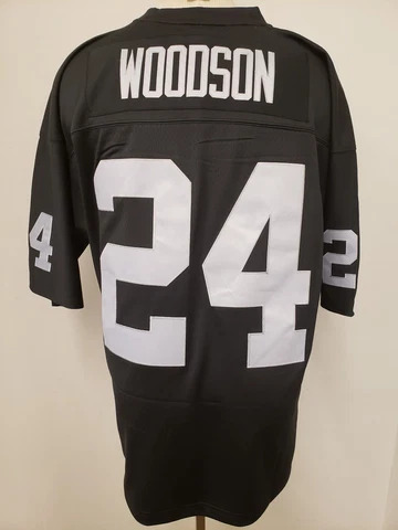 Mitchell & Ness 1998 Oakland Raiders Charles Woodson TC Legacy Jersey Cover