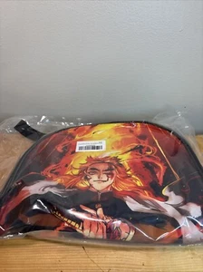 Demon Slayer: Rengoku Kyouju Anime Graphic Backpack Adjustable Straps - Picture 1 of 3