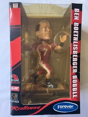 Players inc Ben Roethlisberger Bobble Miami of Ohio Redhawks ☼ Forever Collect Foto 1 de 4