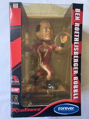 Players inc Ben Roethlisberger bobble Miami of Ohio Redhawks￼ Forever Collect Cover