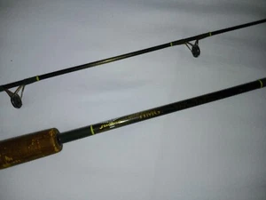 Super Rare 80's Green Fenwick USA Graphite HMG 6ft6 , 2 Piece spinning rod! - Picture 1 of 4