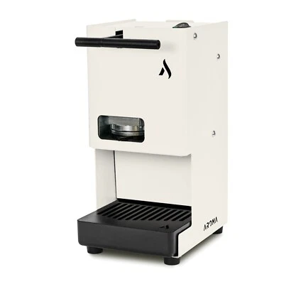 MACCHINA CAFFÈ A CIALDE IN CARTA AROMA EGO 2025 STANDARD ESE 44   COLORE BIANCO - Immagine 1 di 4