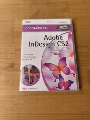 Adobe InDesign CS2. DVD-ROM. Für Windows ab 98 | Zustand neuwertig OVP - Bild 1 von 3