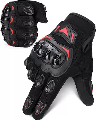 Motorcycle Gloves Touchscreen Motorbike Tactical Full Finger Glove For Dirt Bike - Image 1 of 4