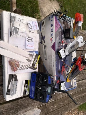E-Flite Blade cp pro 2 Helicopter Transmitter and Boxed - Image 1 of 4