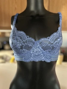 Guoeappa Spitzen Bralette Blau Größe M - Bild 1 von 7