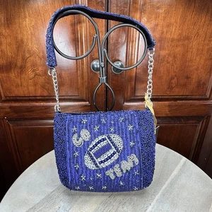 Handgefertigt in Indien Perlen Viral TJ MAXX Fußball Go Team Tasche - Bild 1 von 14