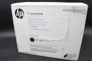 Cartucho de tóner genuino HP CF281XC - negro de alto rendimiento - Caja de daños sellada - Imagen 1 de 5