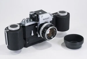 NIKON F, 50/1.4 NIKKOR-S, F250 MOTOR DRIVE, "UCMC" GRABADO, TAL CUAL/sse/225452 - Imagen 1 de 6