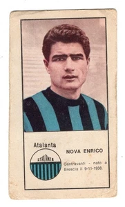 FIGURINA CARTONATA CALCIATORI NANNINA GIGANTI LUNGHE 1963/64 ATALANTA NOVA - Picture 1 of 2