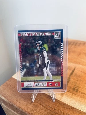 Jake Elliott 2025 Donruss-Road to The Super Bowl #3 🦅 Go Birds! Mint - Image 1 of 2