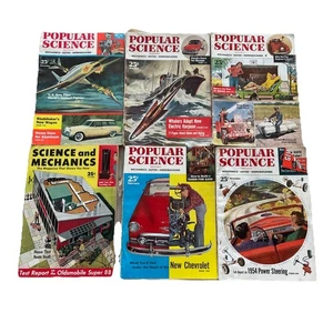 6 Popular Science Magazine 1950s Whalers Adapt Electric Science & Machines - Picture 1 of 18